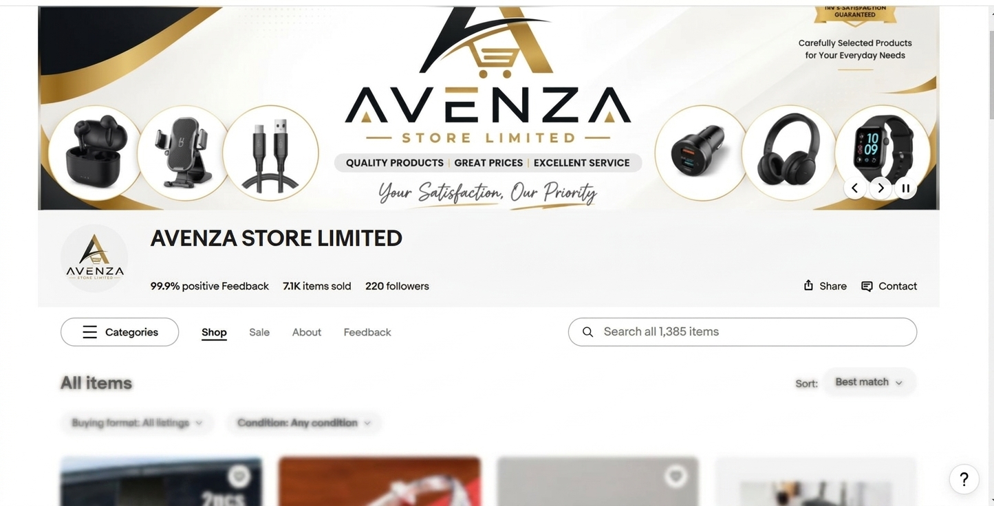 Avenza Store UK